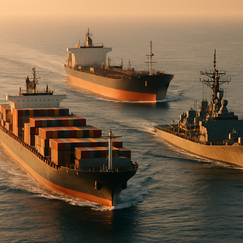 Geleitzug-Taktik: Eine Analyse von Naval Reference 2c5ca231 c0fe 4149 a457 626c53d1a5b9